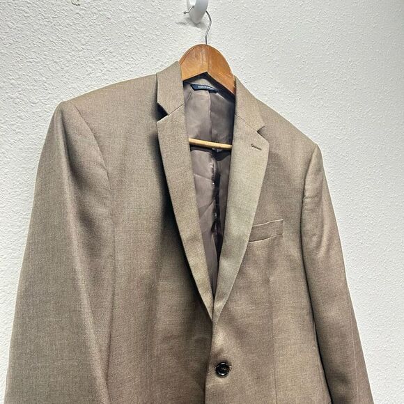 Ralph Ralph Lauren Men’s Silk Wool 2 Button Brown Blazer Sport Coat Size 44R - Picture 16 of 16